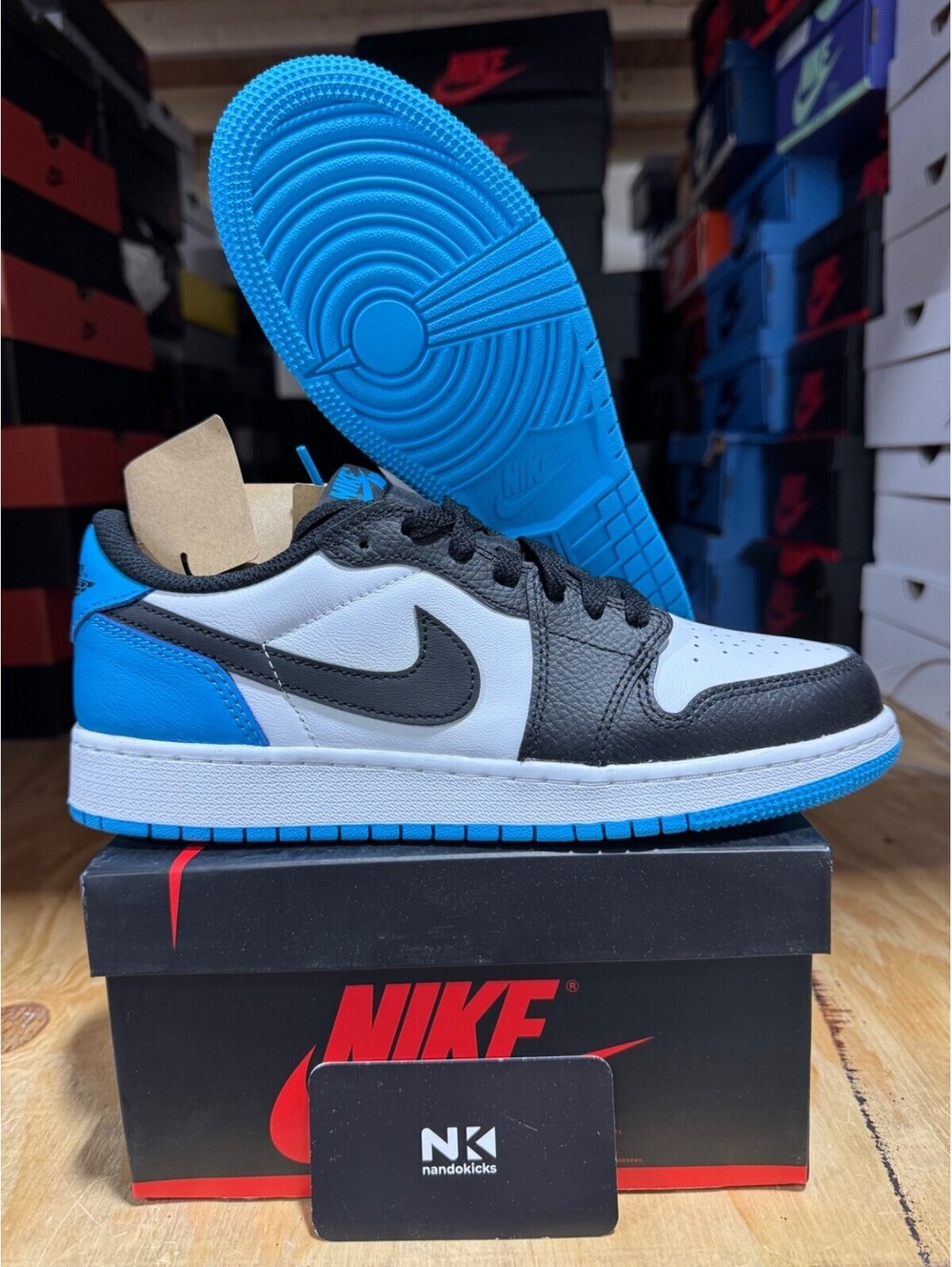 Air Jordan 1 Retro Low OG 'UNC' CZ0790-104 NEW MENS SIZE 9.5